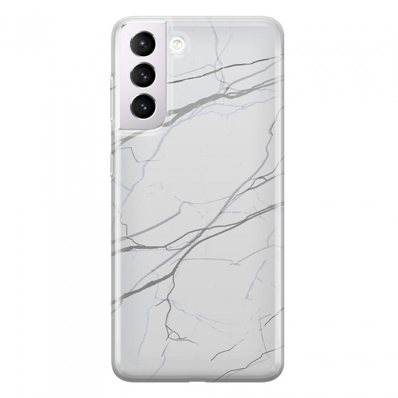 SAMSUNG - Galaxy S21 Plus - Soft Clear Case - Pure Marble Collection V.