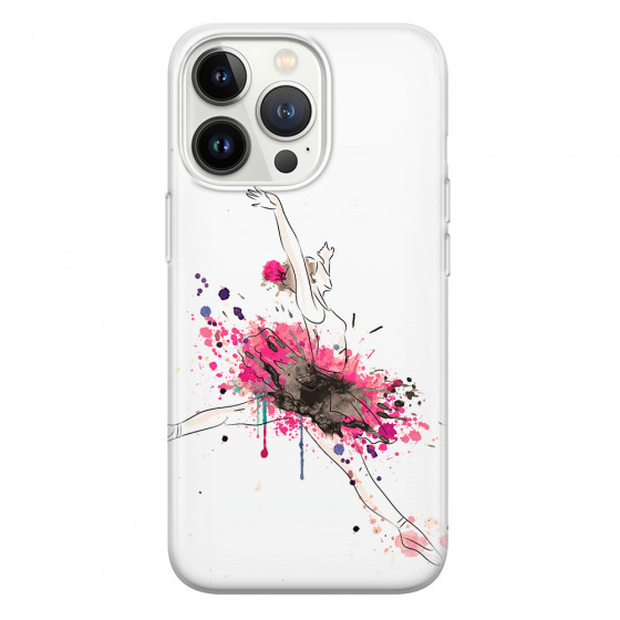 APPLE - iPhone 13 Pro Max - Soft Clear Case - Ballerina