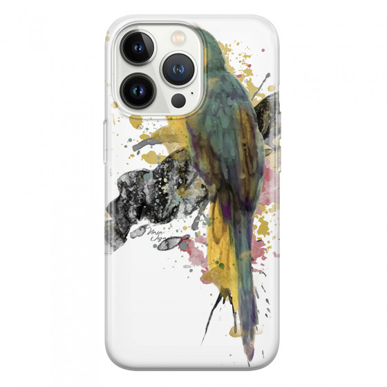 APPLE - iPhone 13 Pro Max - Soft Clear Case - Parrot