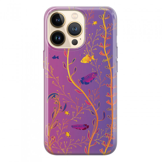 APPLE - iPhone 13 Pro - Soft Clear Case - Gradient Underwater World