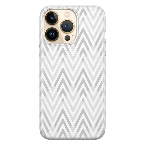 APPLE - iPhone 13 Pro - Soft Clear Case - Zig Zag Patterns