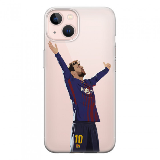 APPLE - iPhone 13 Mini - Soft Clear Case - For Barcelona Fans