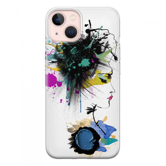 APPLE - iPhone 13 Mini - Soft Clear Case - Medusa Girl