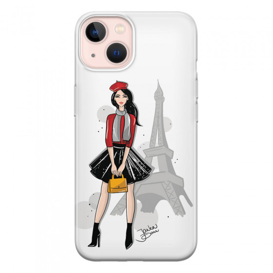 APPLE - iPhone 13 Mini - Soft Clear Case - Paris With Love
