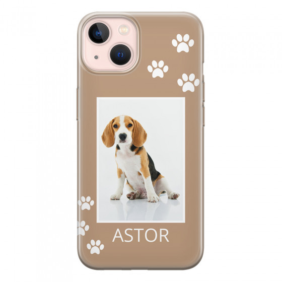 APPLE - iPhone 13 Mini - Soft Clear Case - Puppy