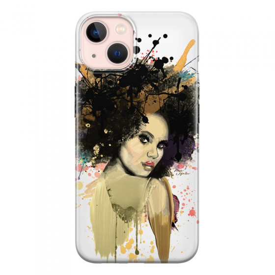 APPLE - iPhone 13 Mini - Soft Clear Case - We love Afro