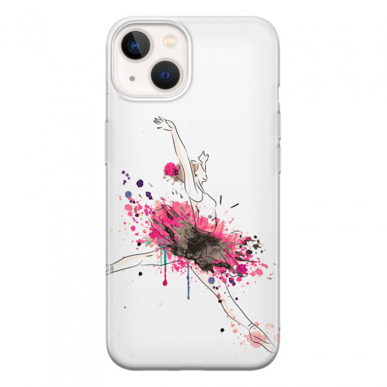 APPLE - iPhone 13 - Soft Clear Case - Ballerina