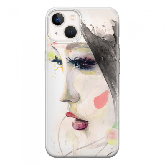 APPLE - iPhone 13 - Soft Clear Case - Face of a Beauty