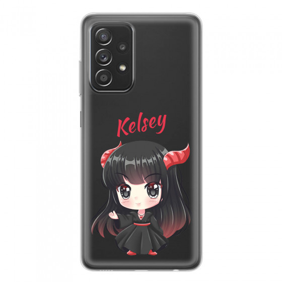 SAMSUNG - Galaxy A52 / A52s - Soft Clear Case - Chibi Kelsey
