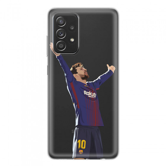 SAMSUNG - Galaxy A52 / A52s - Soft Clear Case - For Barcelona Fans
