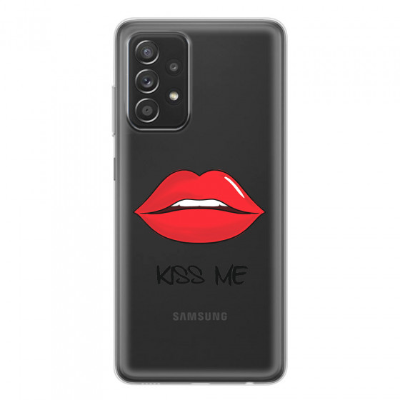 SAMSUNG - Galaxy A52 / A52s - Soft Clear Case - Kiss Me