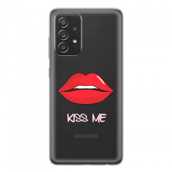 SAMSUNG - Galaxy A52 / A52s - Soft Clear Case - Kiss Me Light