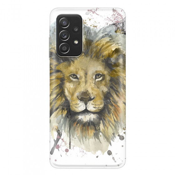 SAMSUNG - Galaxy A52 / A52s - Soft Clear Case - Lion