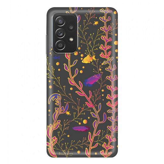 SAMSUNG - Galaxy A52 / A52s - Soft Clear Case - Midnight Aquarium