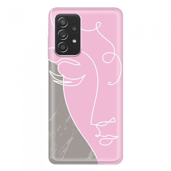 SAMSUNG - Galaxy A52 / A52s - Soft Clear Case - Miss Pink