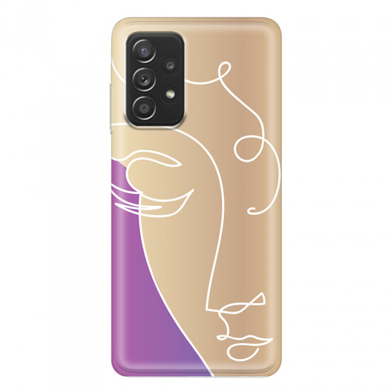 SAMSUNG - Galaxy A52 / A52s - Soft Clear Case - Miss Rose Gold