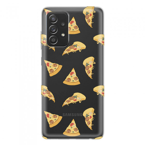 SAMSUNG - Galaxy A52 / A52s - Soft Clear Case - Pizza Phone Case