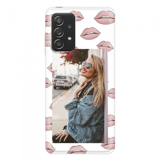 SAMSUNG - Galaxy A52 / A52s - Soft Clear Case - Teenage Kiss Phone Case