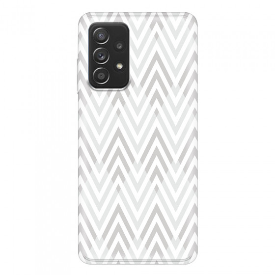 SAMSUNG - Galaxy A52 / A52s - Soft Clear Case - Zig Zag Patterns