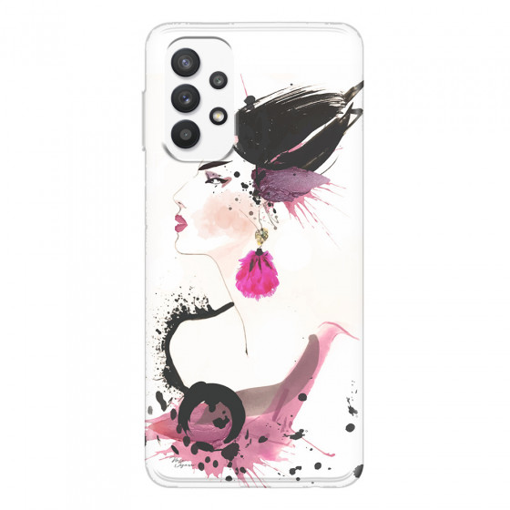 SAMSUNG - Galaxy A32 - Soft Clear Case - Japanese Style